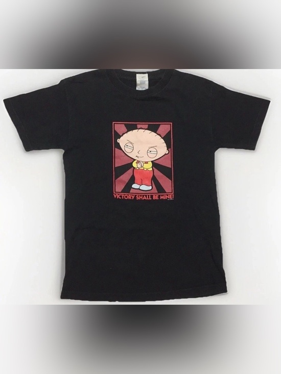 Other - Vintage 2004 Family Guy T-Shirt Small Stewie "Victory Shall Be Mine!" Black Y2K